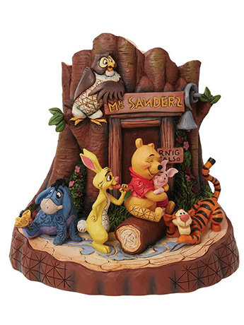 Winnie the Pooh Disney Traditions Carved by Heart (Jim Shore) Gallery Image 2