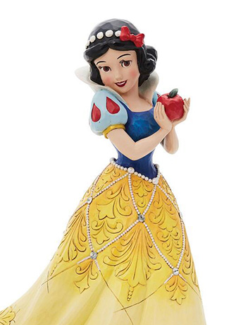 Snow White and the Seven Dwarfs Disney Traditions Snow White Deluxe Figurine (Jim Shore) Gallery Image 2