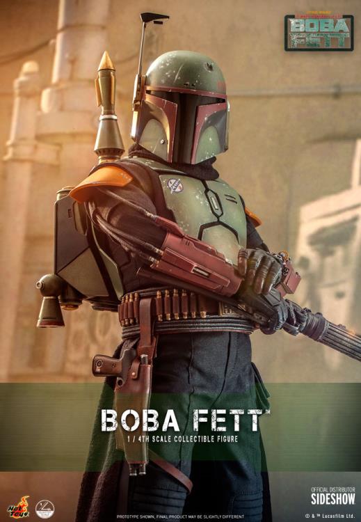 The Book of Boba Fett QS022 Boba Fett 1/4 Scale Collectible Figure Gallery Image 8
