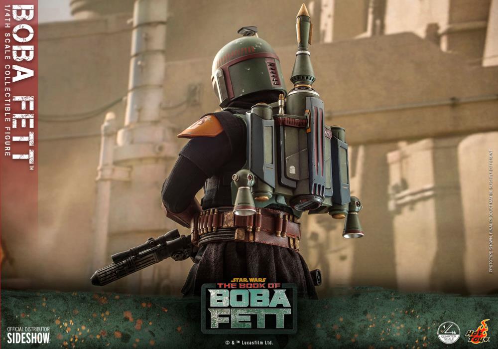 The Book of Boba Fett QS022 Boba Fett 1/4 Scale Collectible Figure Gallery Image 9
