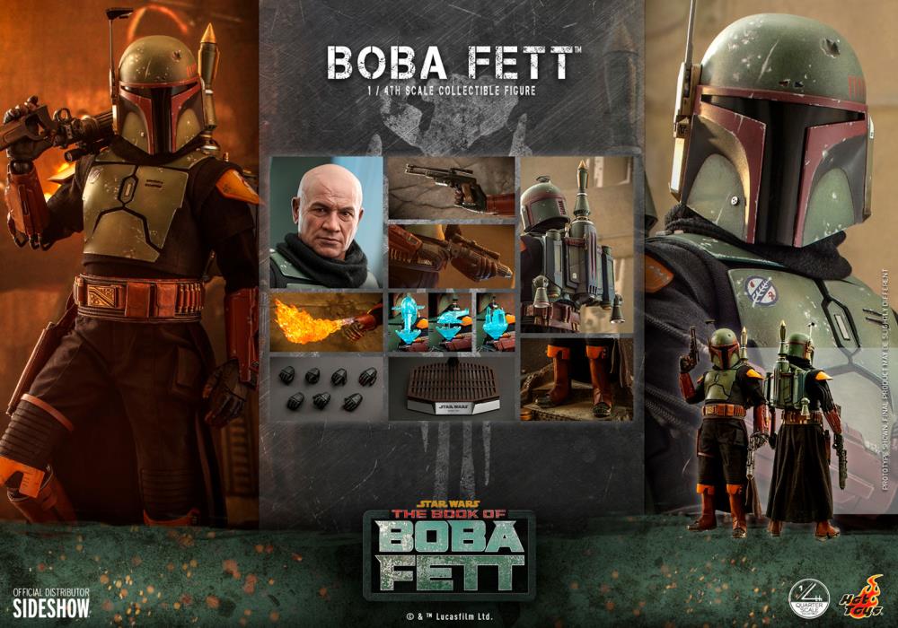 The Book of Boba Fett QS022 Boba Fett 1/4 Scale Collectible Figure Gallery Image 18