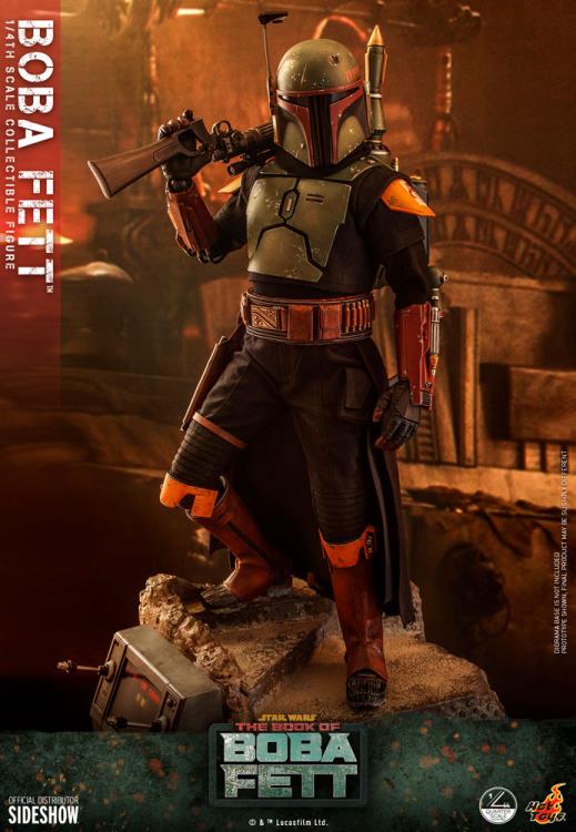 The Book of Boba Fett QS022 Boba Fett 1/4 Scale Collectible Figure Gallery Image 6