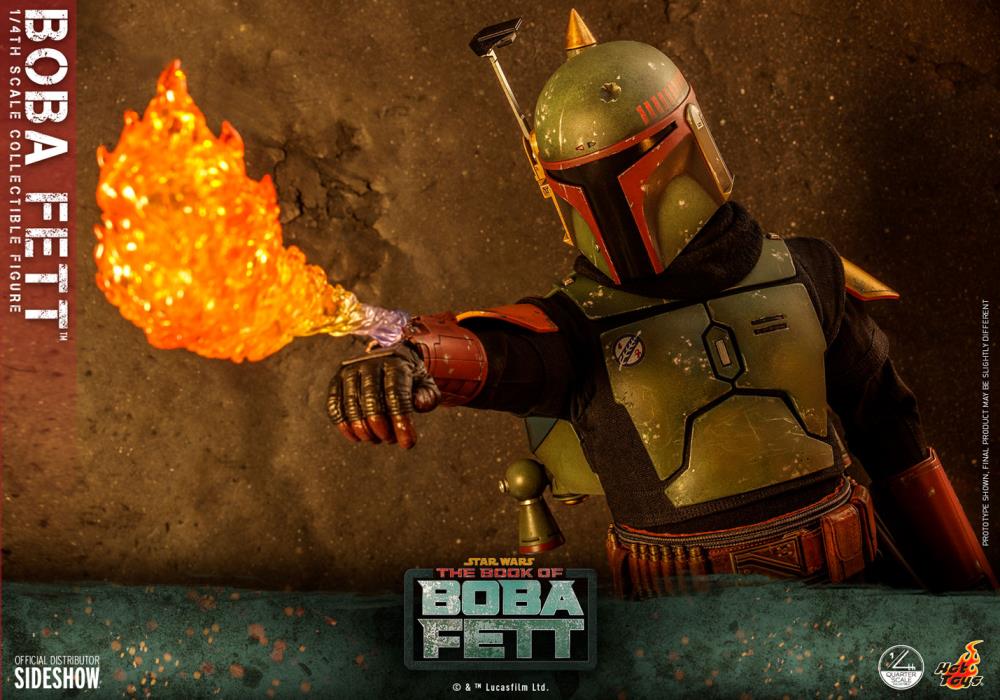 The Book of Boba Fett QS022 Boba Fett 1/4 Scale Collectible Figure Gallery Image 17