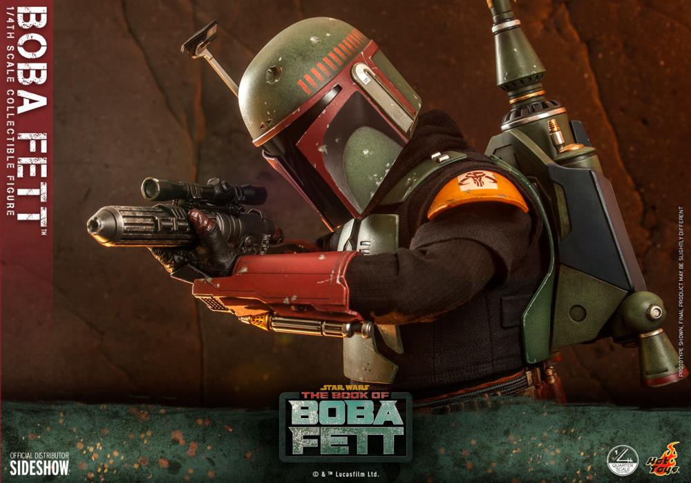 The Book of Boba Fett QS022 Boba Fett 1/4 Scale Collectible Figure Gallery Image 15