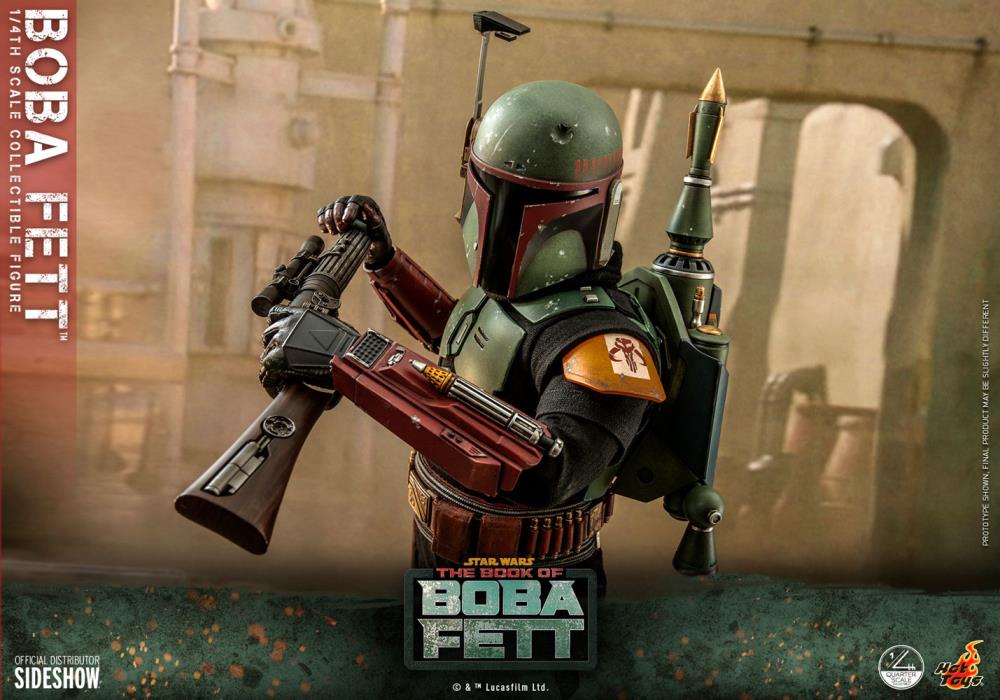 The Book of Boba Fett QS022 Boba Fett 1/4 Scale Collectible Figure Gallery Image 16