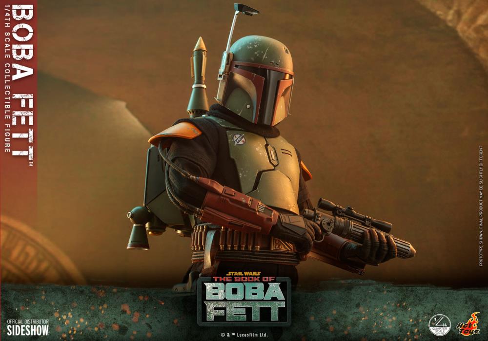 The Book of Boba Fett QS022 Boba Fett 1/4 Scale Collectible Figure Gallery Image 14