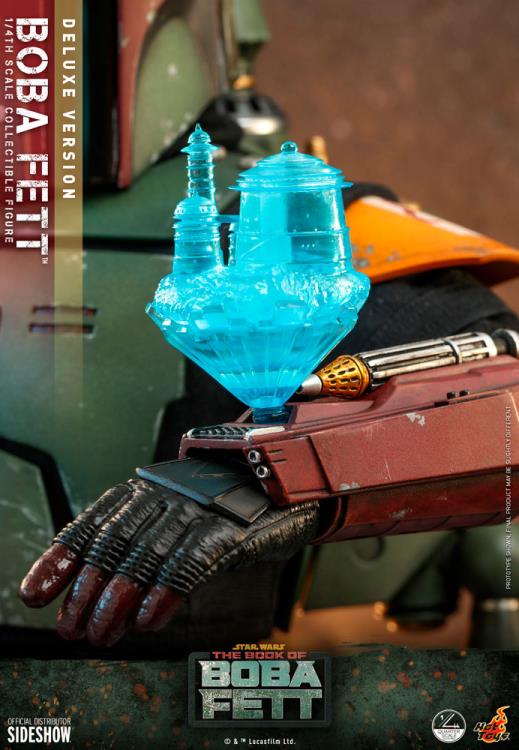 The Book of Boba Fett QS023 Boba Fett Deluxe 1/4 Scale Collectible Figure Gallery Image 16