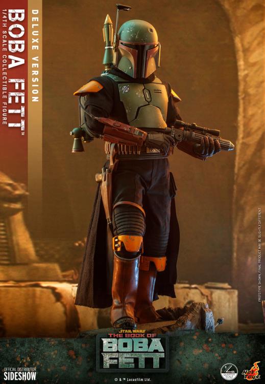 The Book of Boba Fett QS023 Boba Fett Deluxe 1/4 Scale Collectible Figure Gallery Image 4