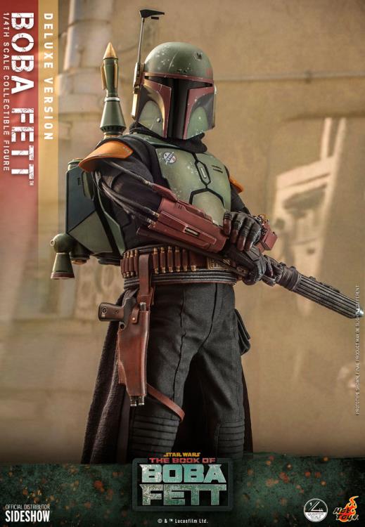 The Book of Boba Fett QS023 Boba Fett Deluxe 1/4 Scale Collectible Figure Gallery Image 11