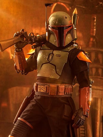 The Book of Boba Fett QS023 Boba Fett Deluxe 1/4 Scale Collectible Figure Gallery Image 2