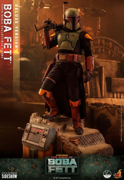 The Book of Boba Fett QS023 Boba Fett Deluxe 1/4 Scale Collectible Figure Gallery Image 8