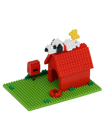 Peanuts Nanoblock Sights to See Series Snoopy House Gallery Image 2
