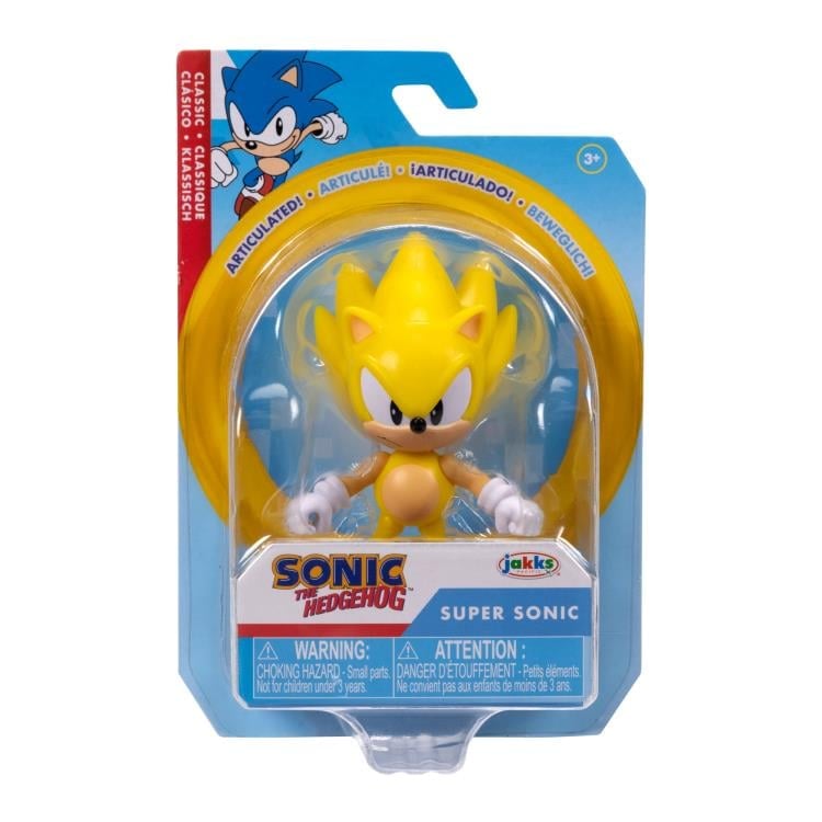 Sonic The Hedgehog Super Sonic (Classic) 2.5-Inch Scale Figure Gallery Image 3