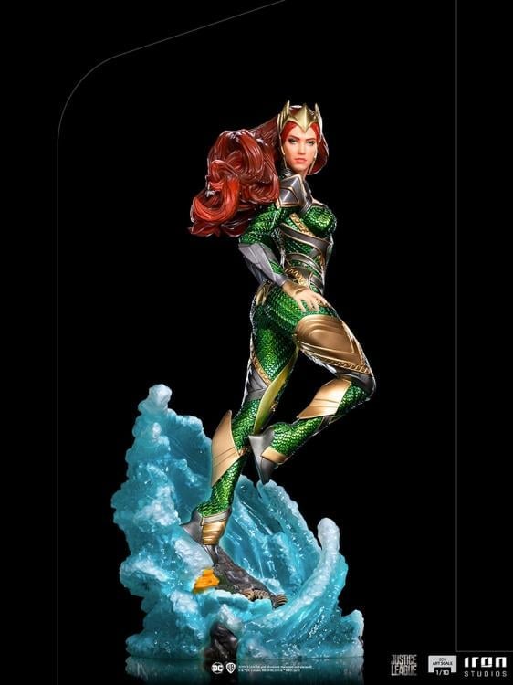 Zack Snyder's Justice League Battle Diorama Series Mera 1/10 Art Scale Limited Edition Statue Gallery Image 4