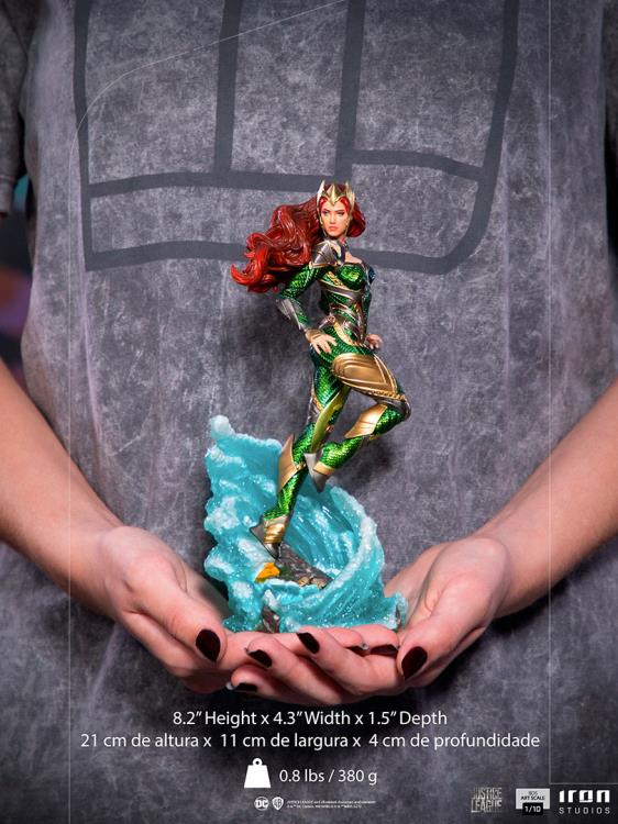 Zack Snyder's Justice League Battle Diorama Series Mera 1/10 Art Scale Limited Edition Statue Gallery Image 8