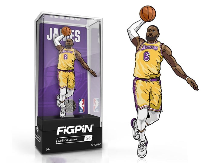 NBA Los Angeles Lakers FiGPiN LeBron James Gallery Image 1