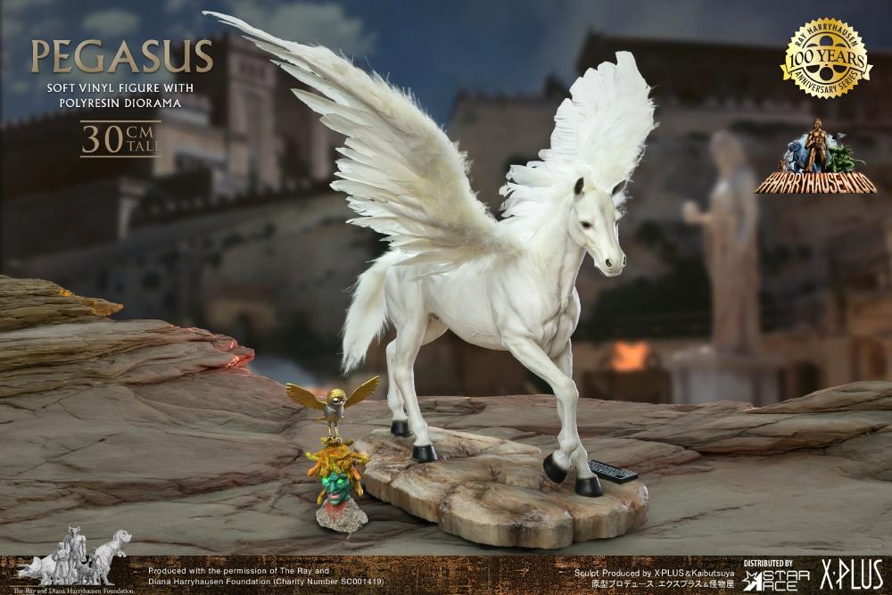 Clash of the Titans Ray Harryhausen’s 100th Anniversary Pegasus (Deluxe) 1/6 Scale Limited Edition Statue Gallery Image 8