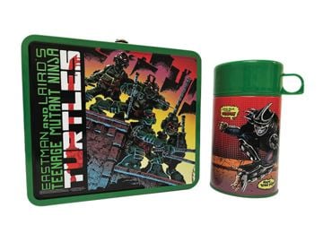 Teenage Mutant Ninja Turtles Classic Comic Lunch Box and Thermos
