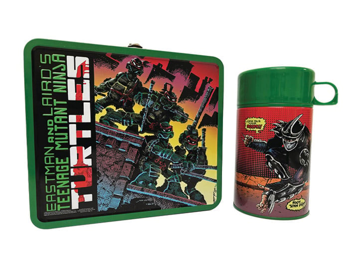 Teenage Mutant Ninja Turtles Classic Comic Lunch Box and Thermos PX Previews Exclusive Gallery Image 1