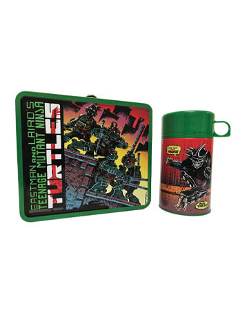 Teenage Mutant Ninja Turtles Classic Comic Lunch Box and Thermos PX Previews Exclusive Gallery Image 2