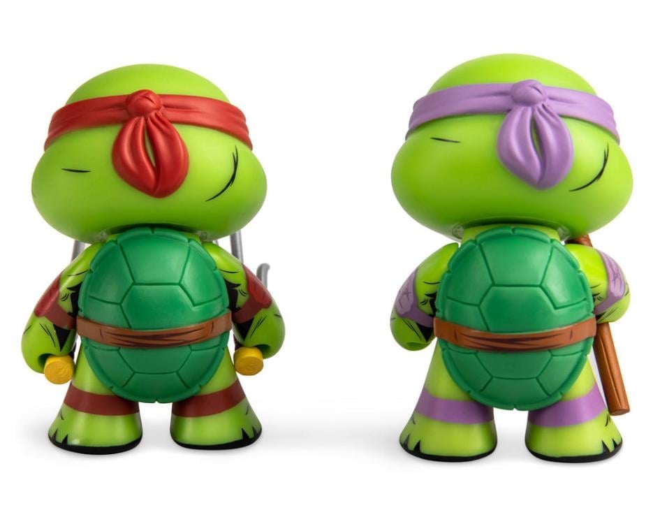 Teenage Mutant Ninja Turtles Raphael & Donatello 3" Vinyl Figure Two-Pack Gallery Image 7