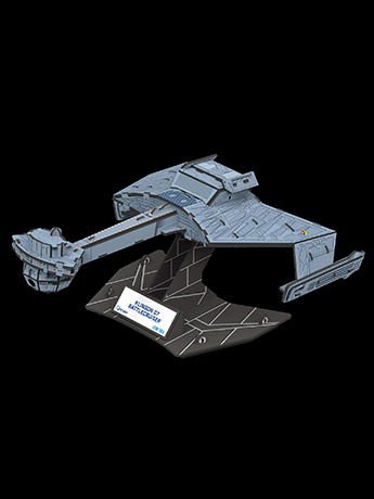 Star Trek: Original Series Qraftworks Klingon D7 Battlecruiser Model Kit Gallery Image 2