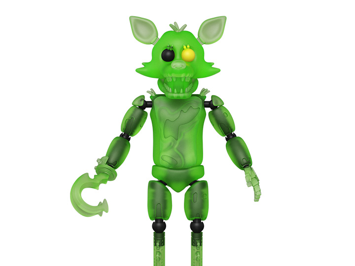 Five Nights at Freddy's: Special Delivery - Radioactive Foxy (GW) Action Figure Gallery Image 1