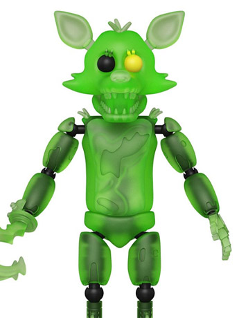 Five Nights at Freddy's: Special Delivery - Radioactive Foxy (GW) Action Figure Gallery Image 2