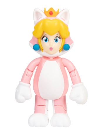 World of Nintendo Cat Peach 4-Inch Scale Figure Gallery Image 2