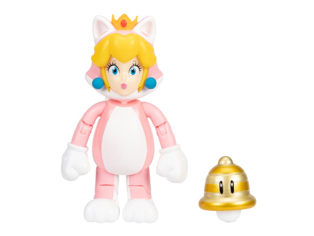 World of Nintendo Cat Peach 4-Inch Scale Figure Gallery Image 3