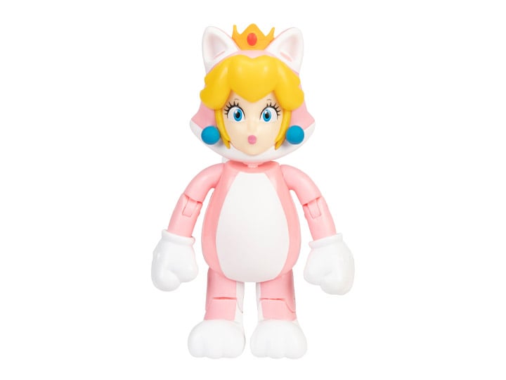 World of Nintendo Cat Peach 4-Inch Scale Figure Gallery Image 1