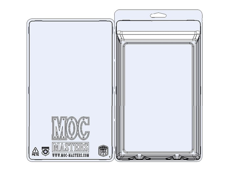 MOC Masters 6" Cardback UV Protective Case Six-Pack Gallery Image 1