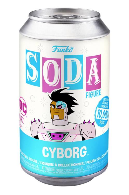 Teen Titans Go! Vinyl Soda Cyborg Limited Edition Figure Gallery Image 4
