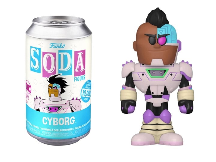 Teen Titans Go! Vinyl Soda Cyborg Limited Edition Figure Gallery Image 1