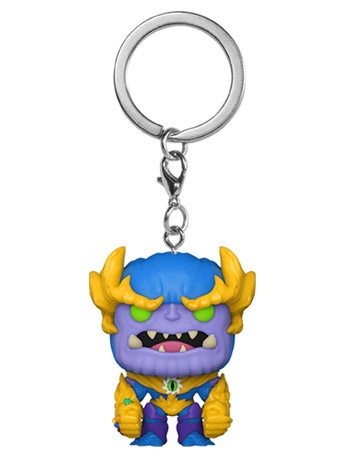 Pop! Keychain: Marvel Mech Strike: Monster Hunters - Thanos Gallery Image 2