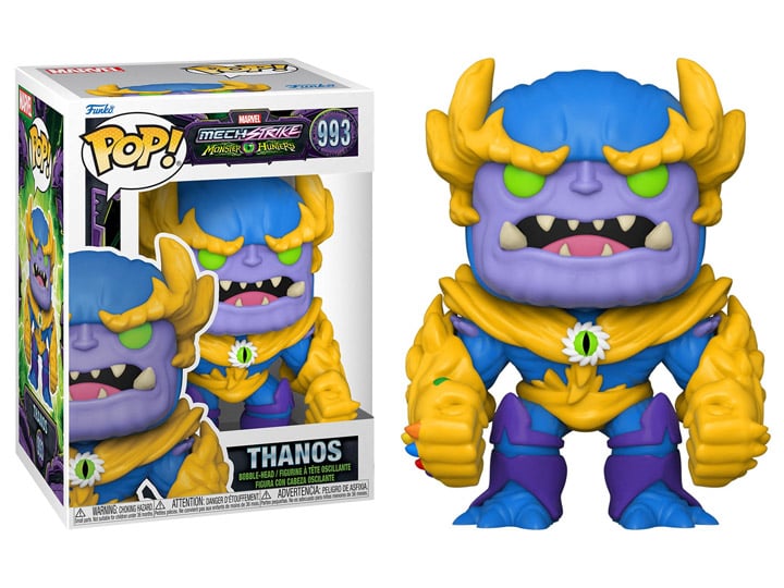 Pop! Marvel Mech Strike: Monster Hunters - Thanos Gallery Image 1