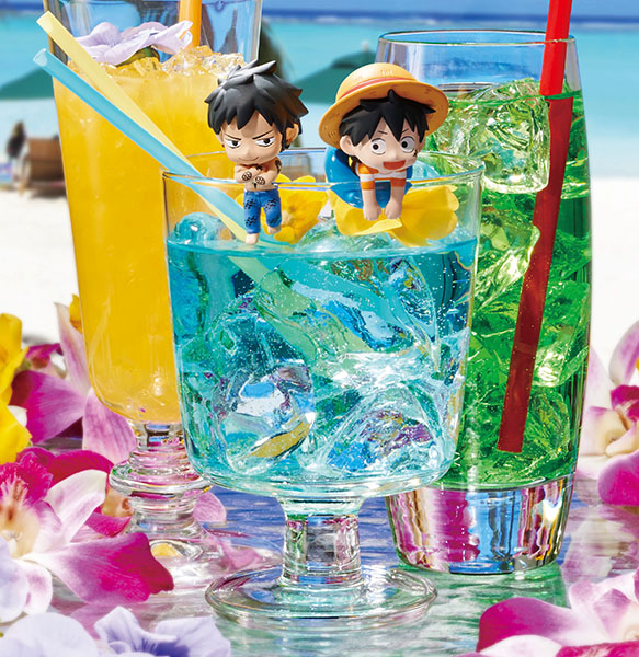One Piece Ochatomo Series Pirates' Vacation Box of 8 Figures Gallery Image 16