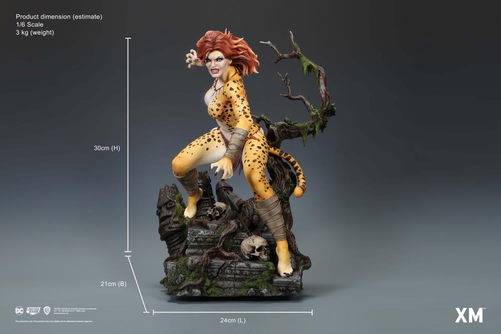 DC Premium Collectibles Cheetah 1/6 Scale Limited Edition Statue Gallery Image 31