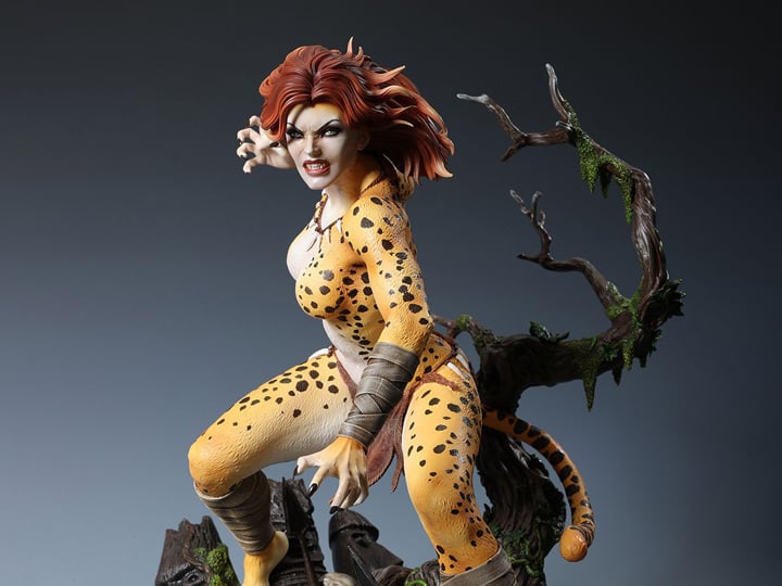 DC Premium Collectibles Cheetah 1/6 Scale Limited Edition Statue Gallery Image 1