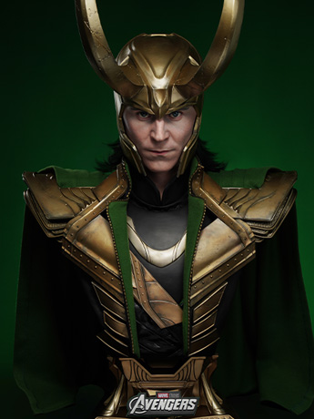 The Avengers Loki (2.0) Limited Edition Life-Size Bust Gallery Image 2