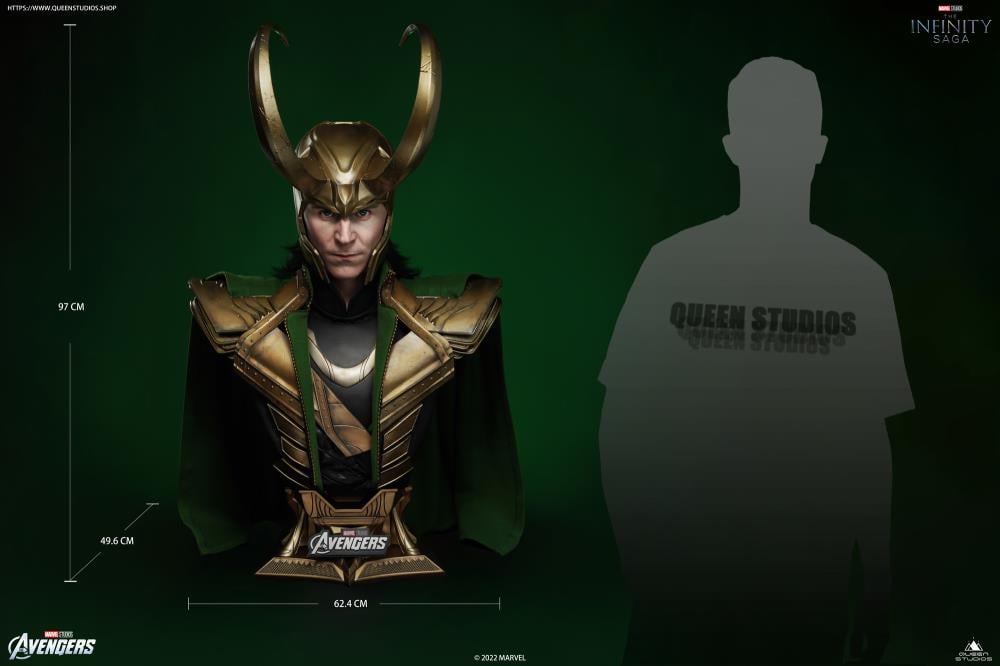The Avengers Loki (2.0) Limited Edition Life-Size Bust Gallery Image 21