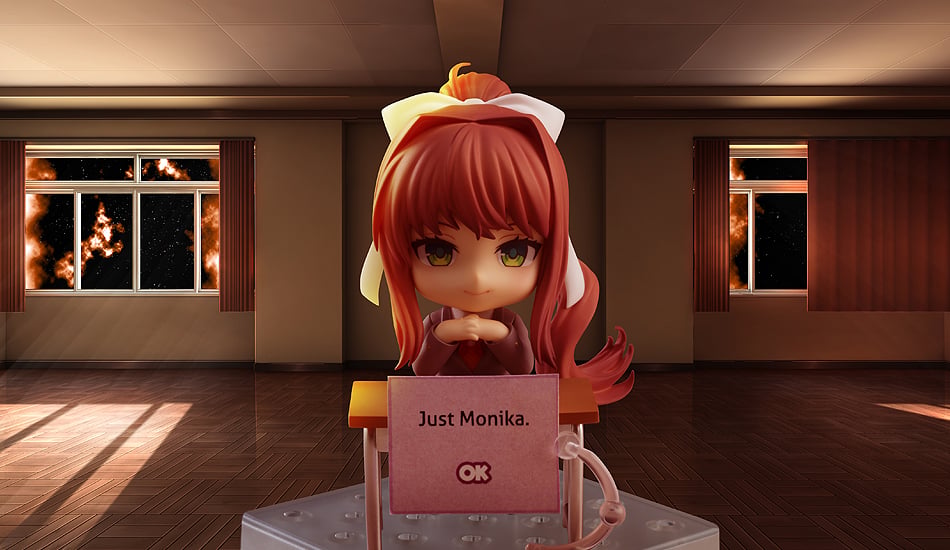 Doki Doki Literature Club! Nendoroid No.1817 Monika Gallery Image 12