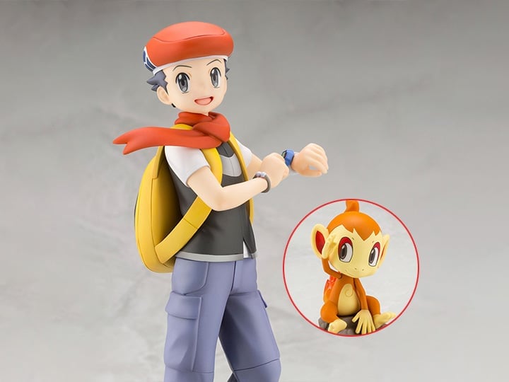 Pokemon ArtFX J Lucas with Chimchar Figure Gallery Image 1