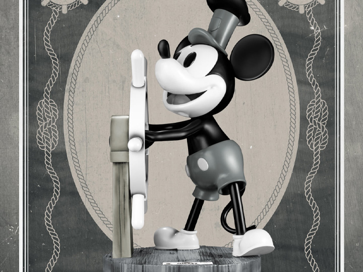 Steamboat Willie Master Craft MC-053 Mickey Mouse 1/4 Scale Limited Edition Statue Gallery Image 1