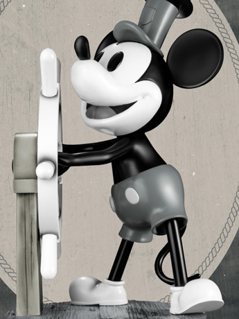 Steamboat Willie Master Craft MC-053 Mickey Mouse 1/4 Scale Limited Edition Statue Gallery Image 2