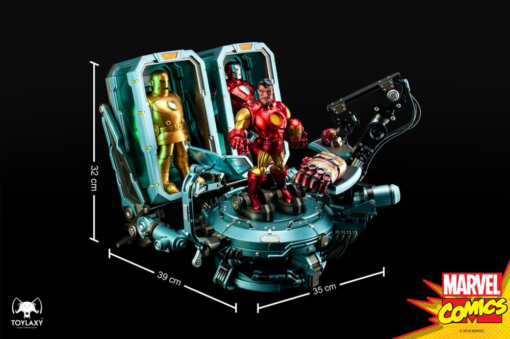 Marvel Iron Man Hall of Armor Limited Edition Statue Gallery Image 47