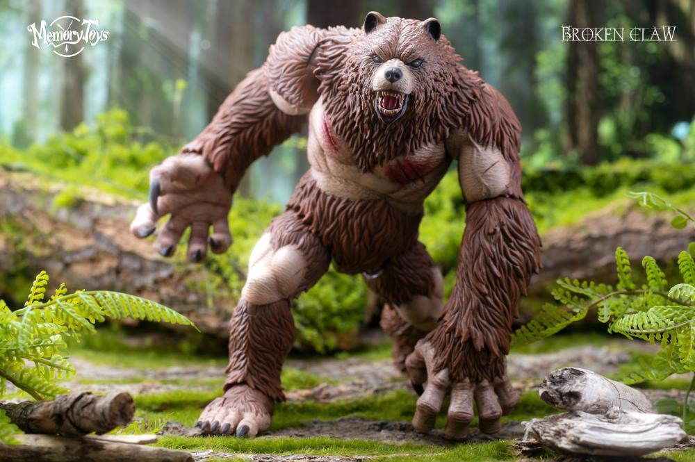 Ancient Warrior Bear Action Figure (With Bonus Armor) Gallery Image 6