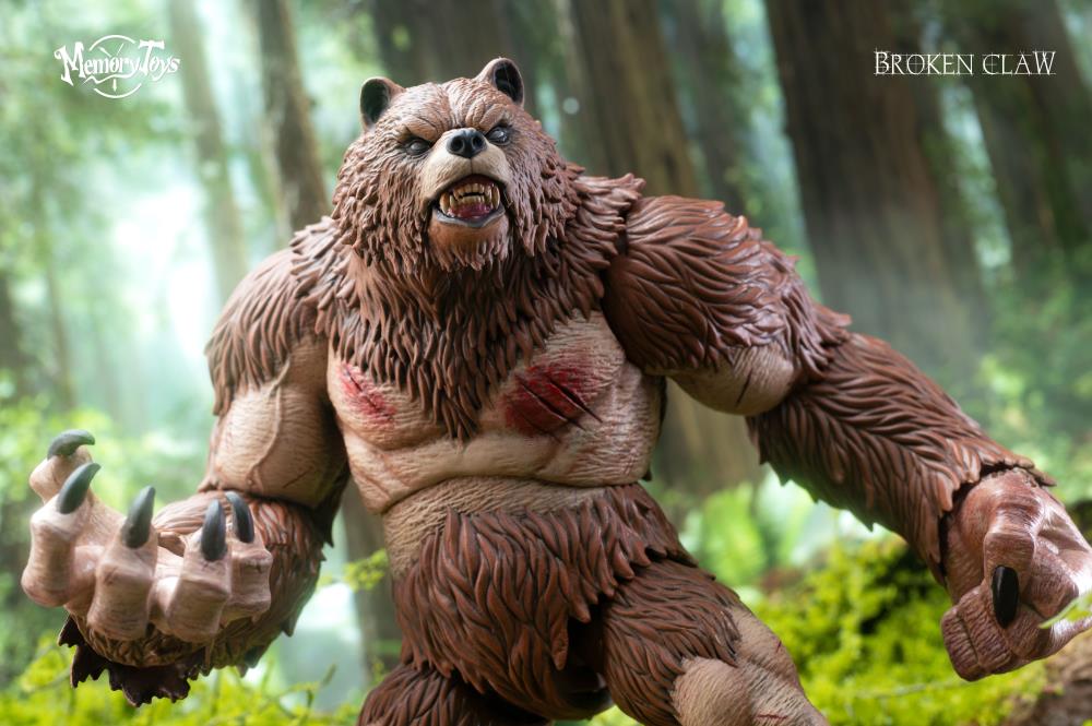 Ancient Warrior Bear Action Figure (With Bonus Armor) Gallery Image 5