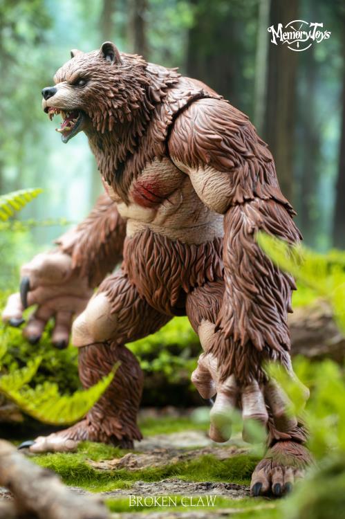 Ancient Warrior Bear Action Figure (With Bonus Armor) Gallery Image 10