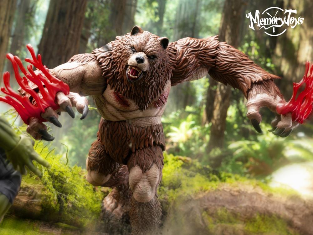 Ancient Warrior Bear Action Figure (With Bonus Armor) Gallery Image 9